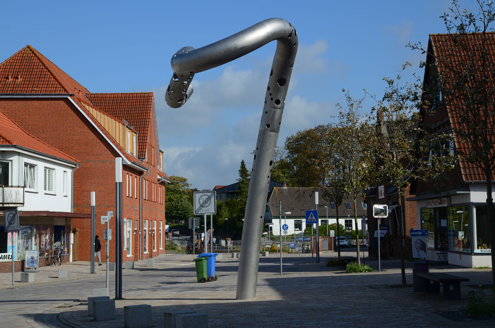 Meldorfer Schwung view train station